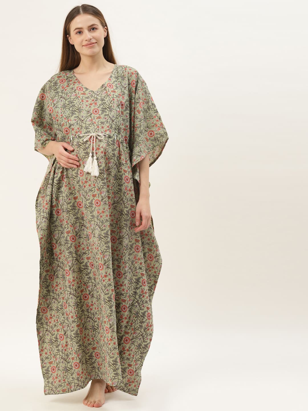 Green Sundae Maternity & Nursing Kaftan