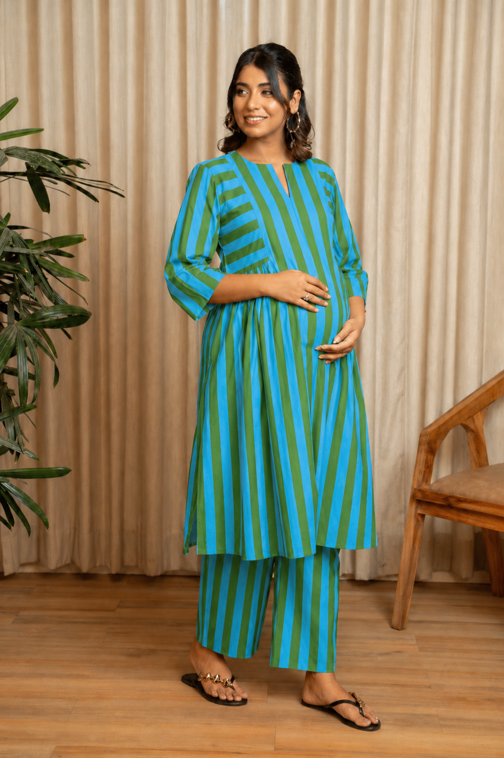 Tropical Tide Maternity & Nursing Co-ord Set