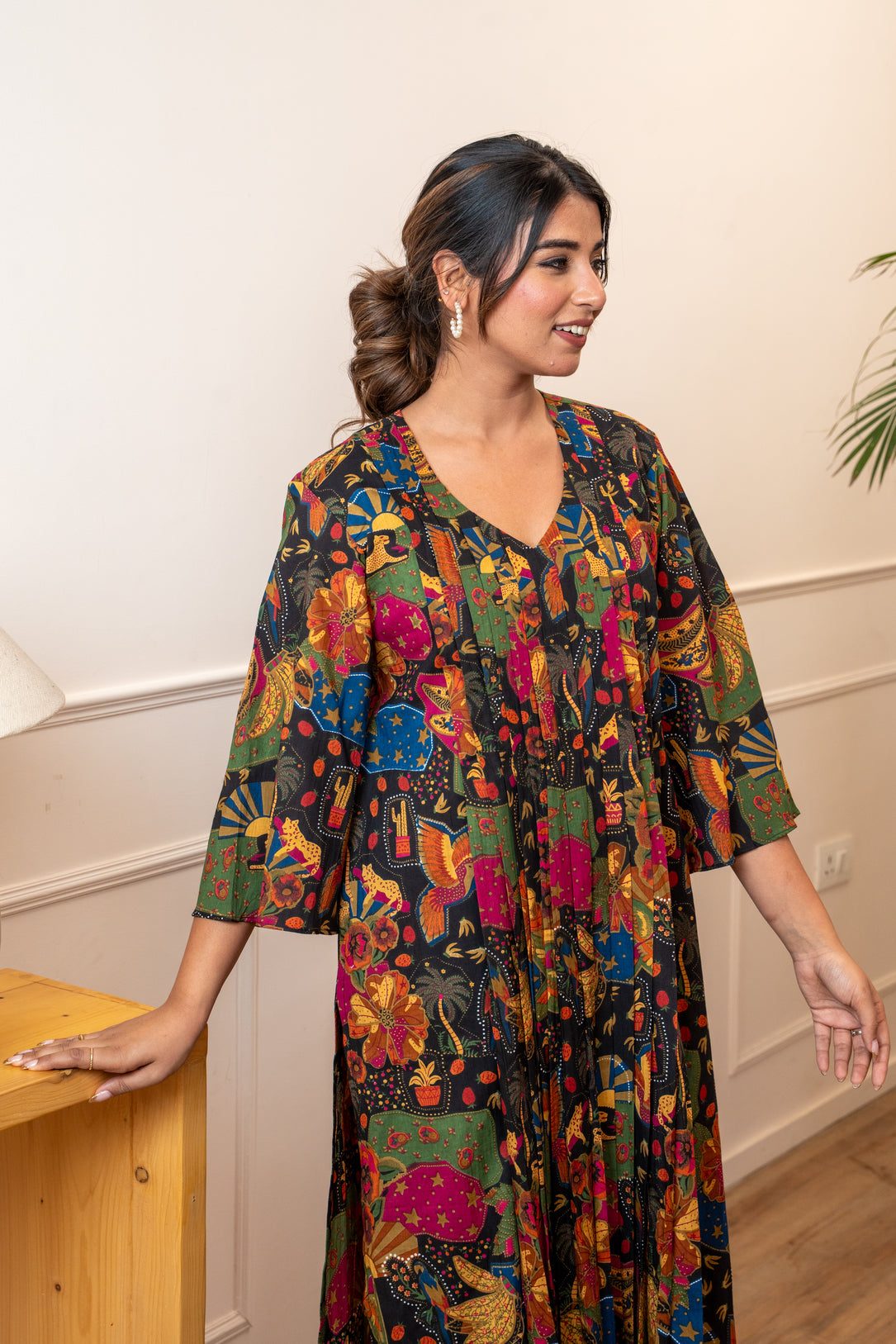 Rangrez Bazaar Pleated Co-ord Set