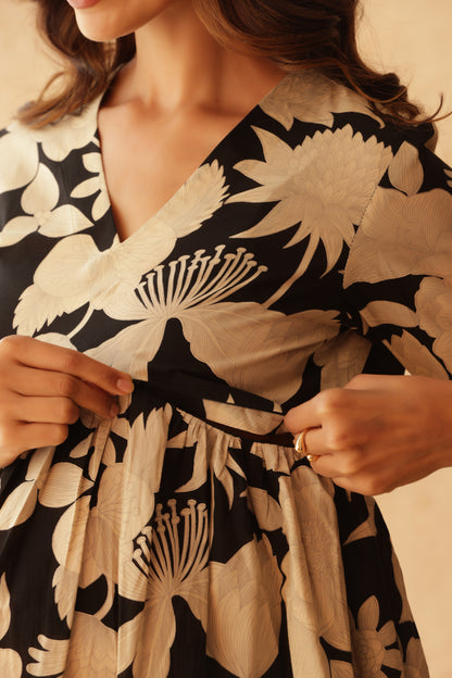 Ink & Ivory Bloom Maternity & Nursing Co-ord Set