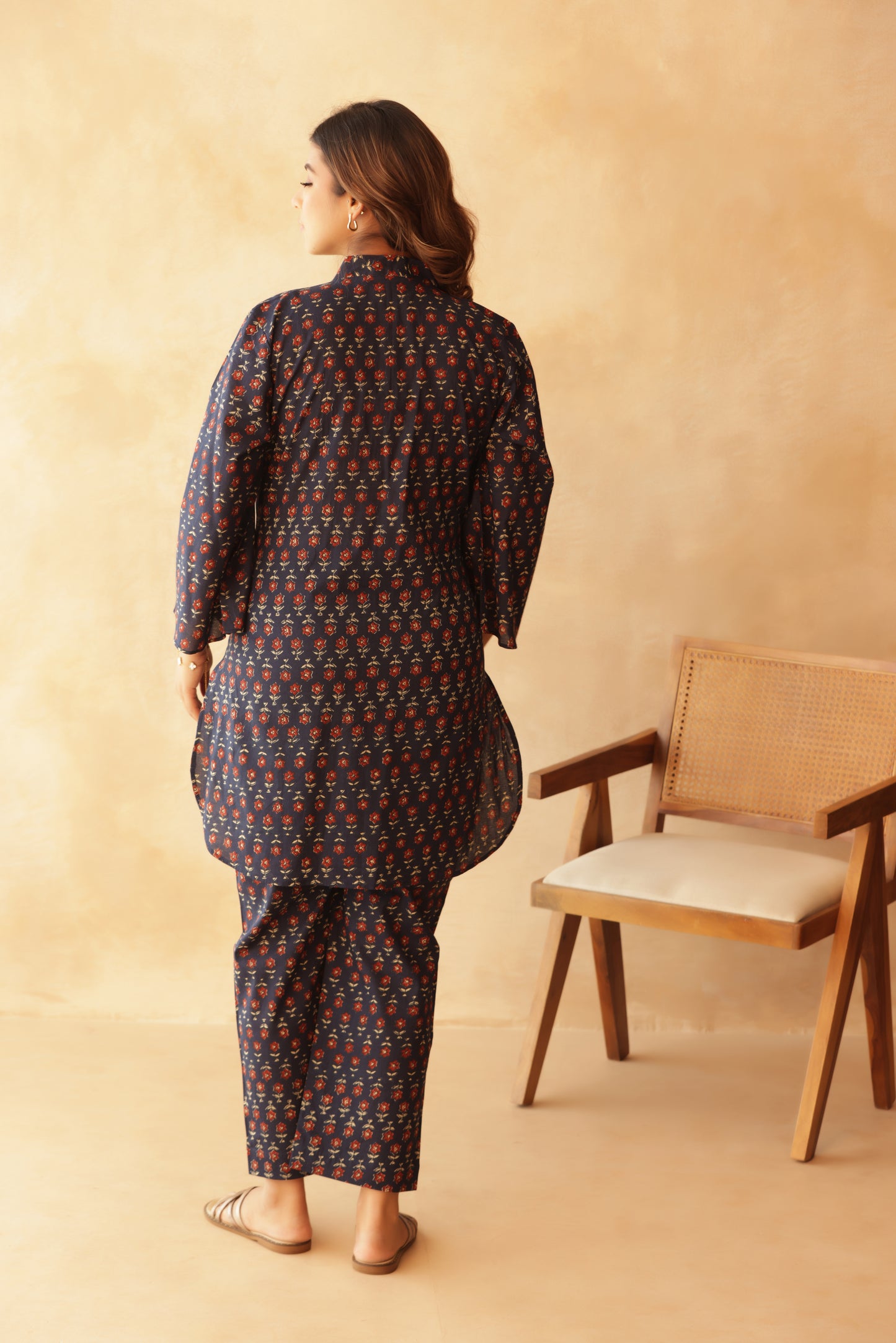 Twilight Bloom Maternity & Nursing Co-ord Set