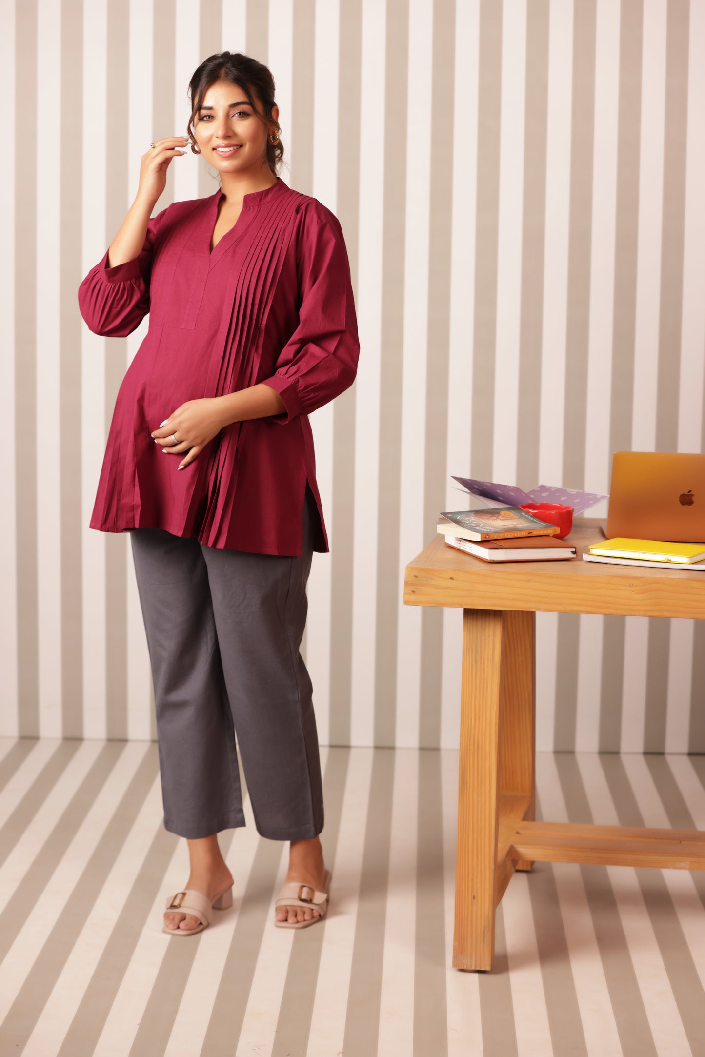 Mulberry Grace Maternity & Nursing Top