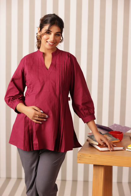 Mulberry Grace Maternity & Nursing Top