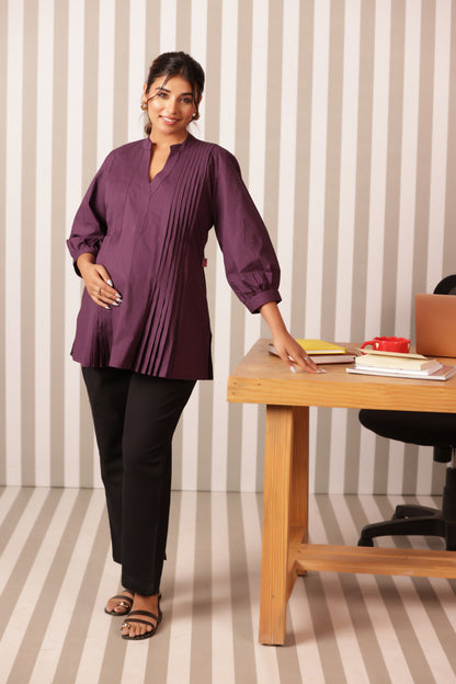 Gulabi Jamun Maternity & Nursing Top