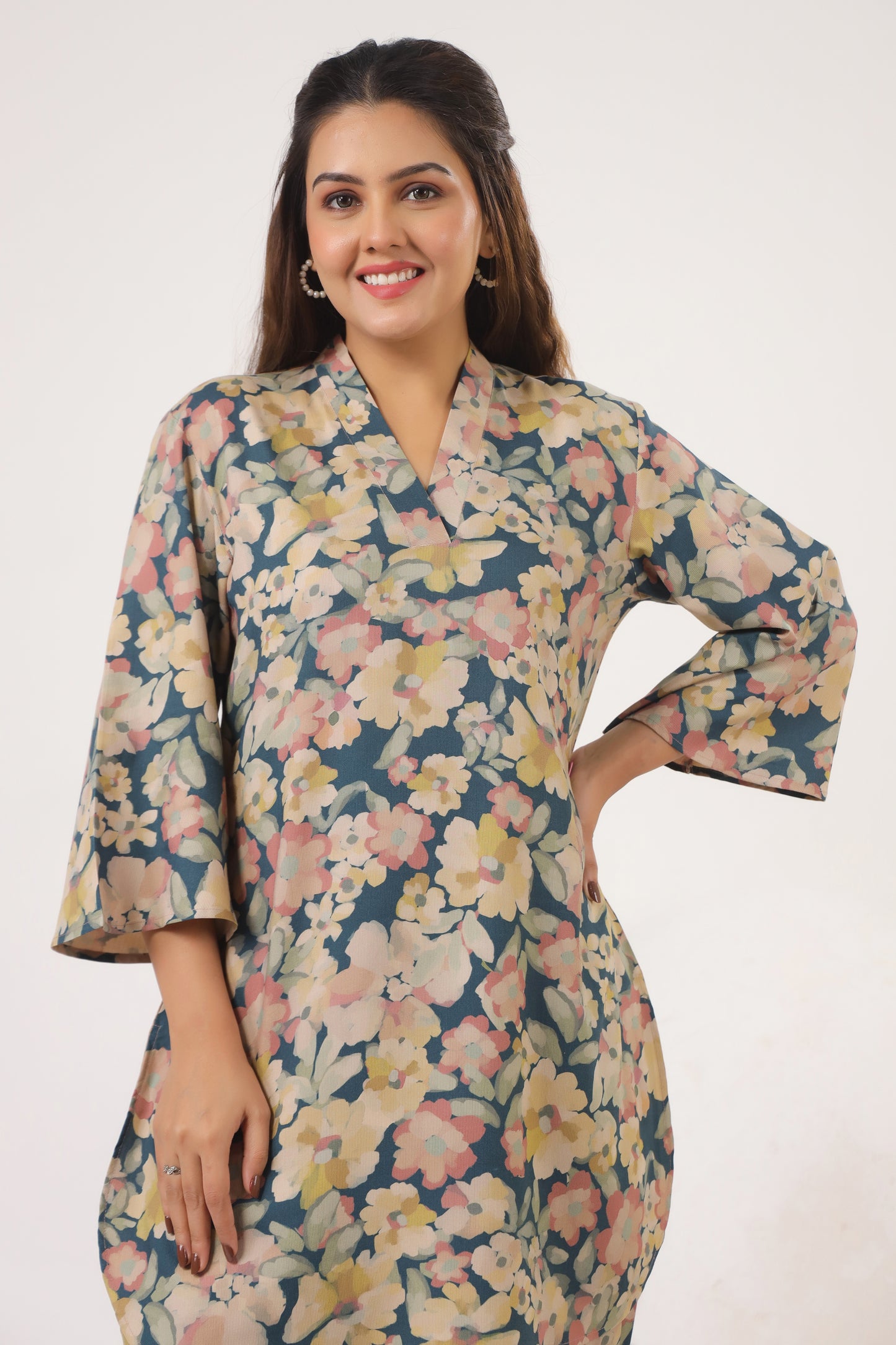 Pashmina Floral Bloom Co-ord Set