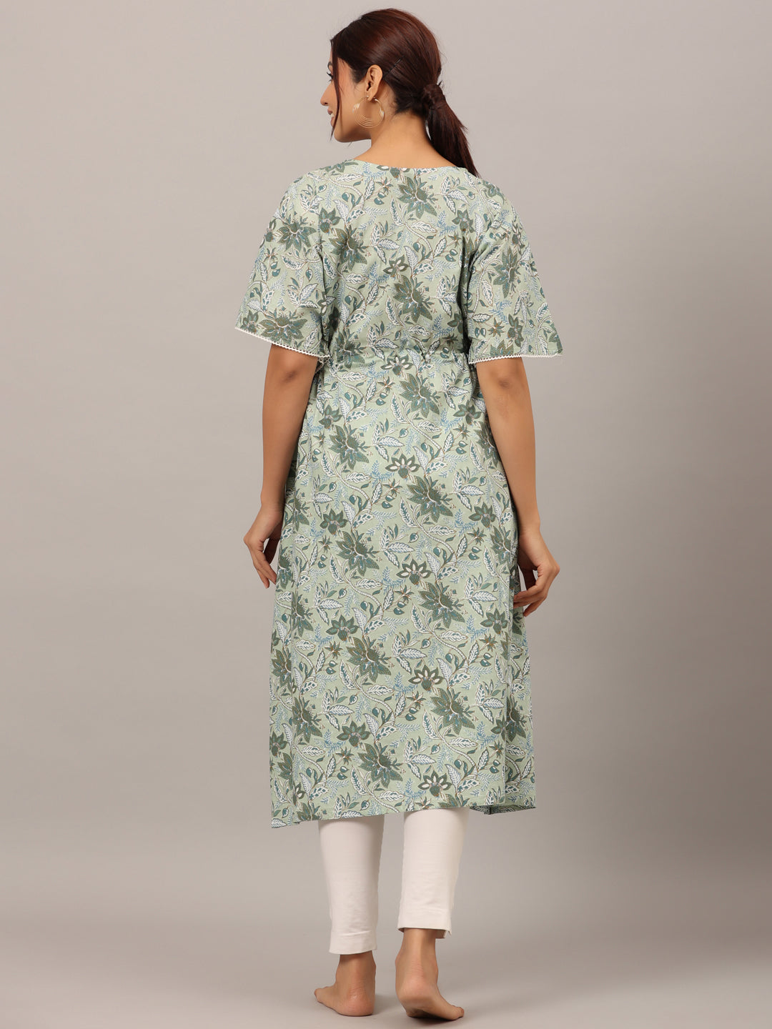 Savannah Safari Maternity & Nursing Kaftan Kurta