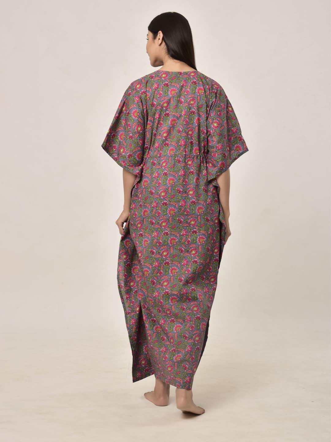 Antique Grey Maternity & Nursing Kaftan
