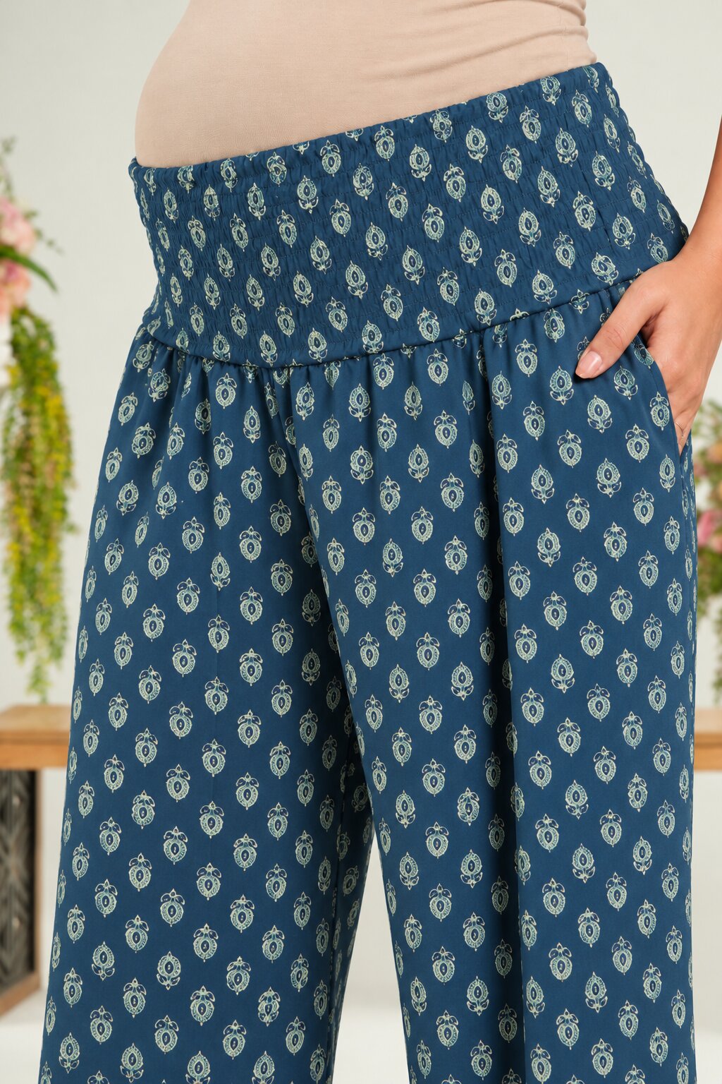 Indigo Bloomlet  Maternity & Nursing Co-ord