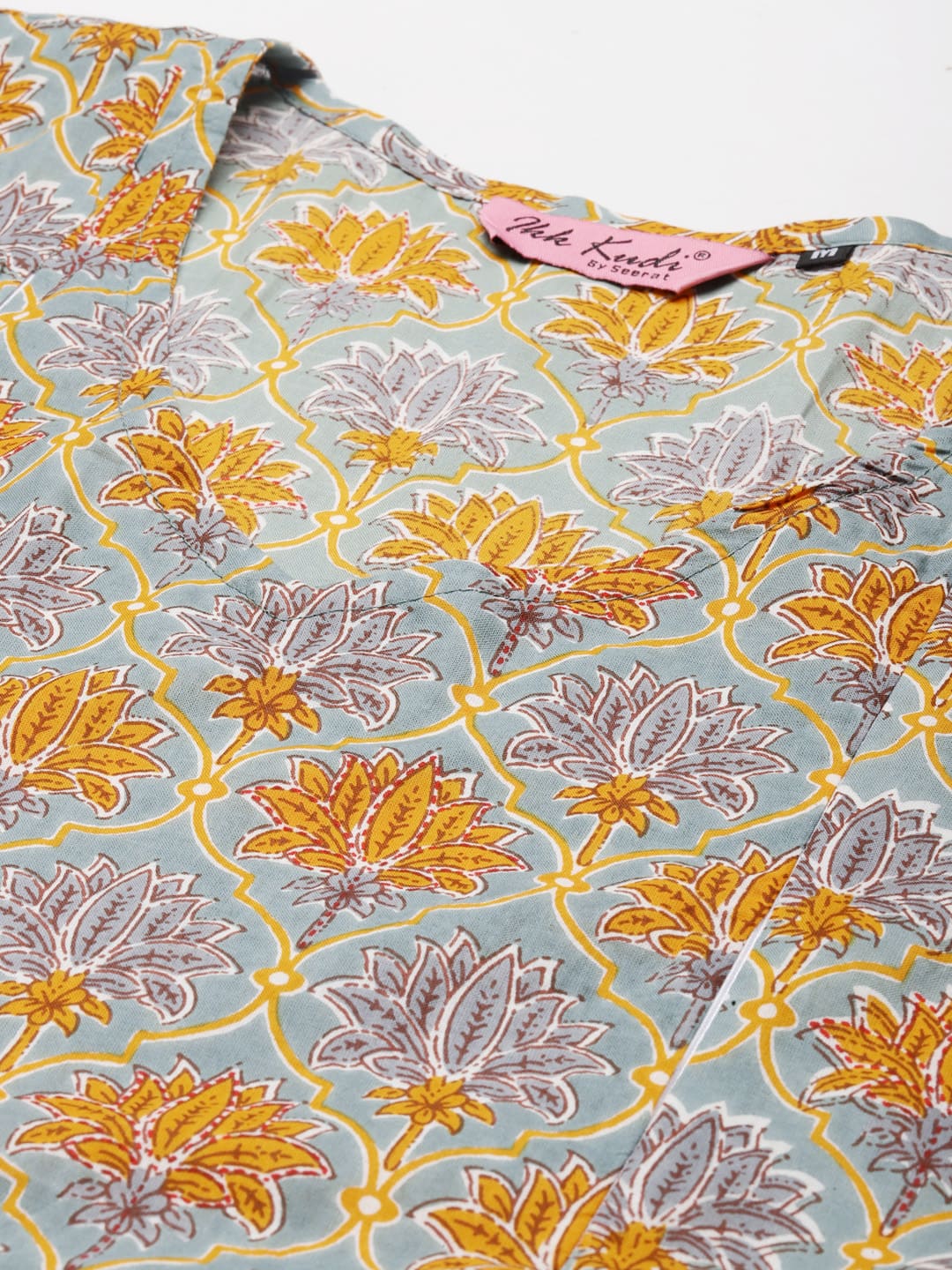 Blooming Radiance Maternity & Nursing Kaftan