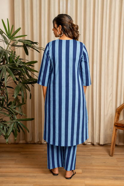 Azure Tide Maternity & Nursing Co-ord Set