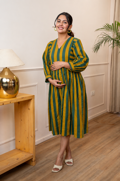 Suraj Neel Dhara Maternity & Nursing Dress