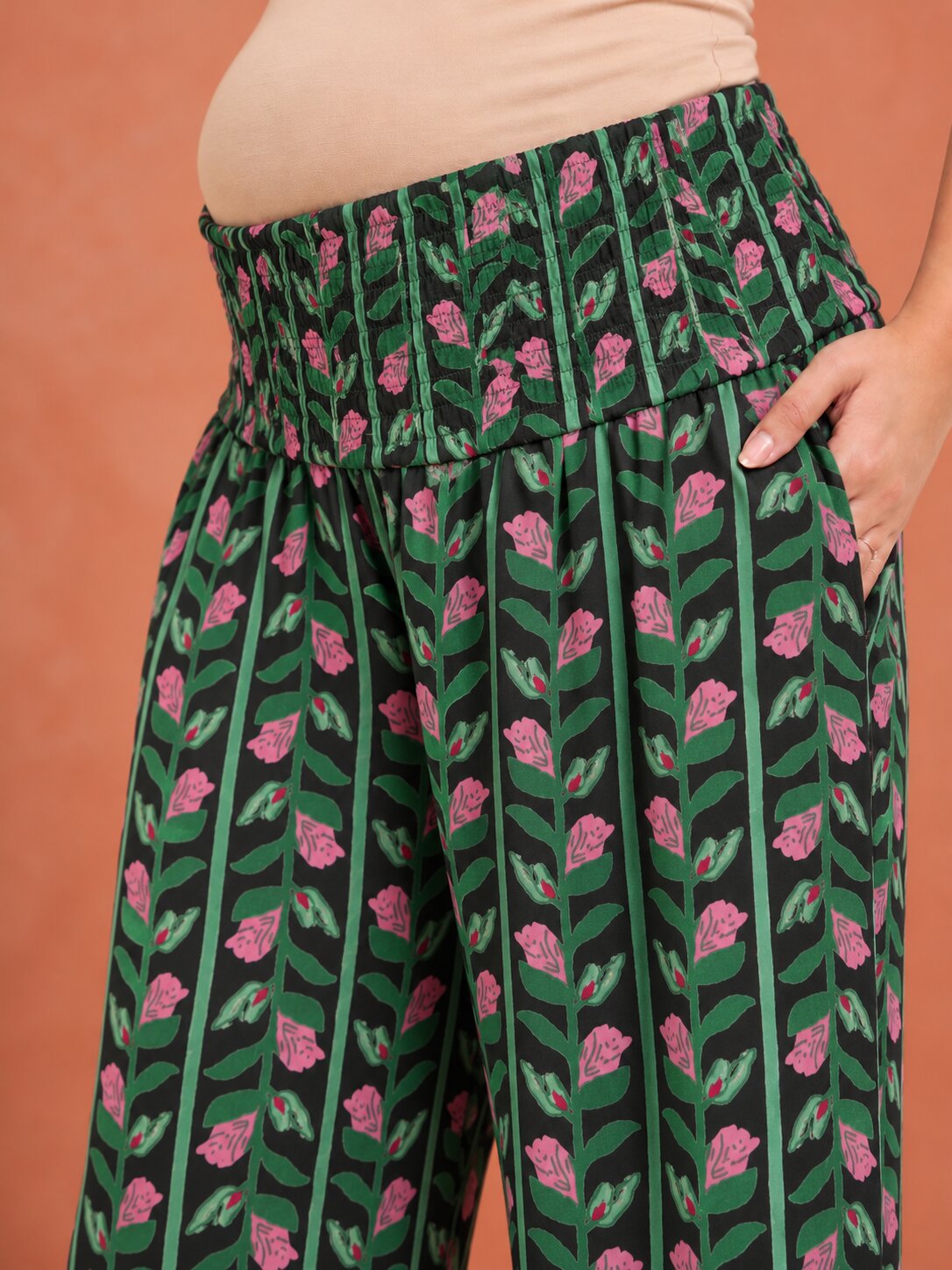 Rosy Vine Maternity & Nursing Co-ord Set