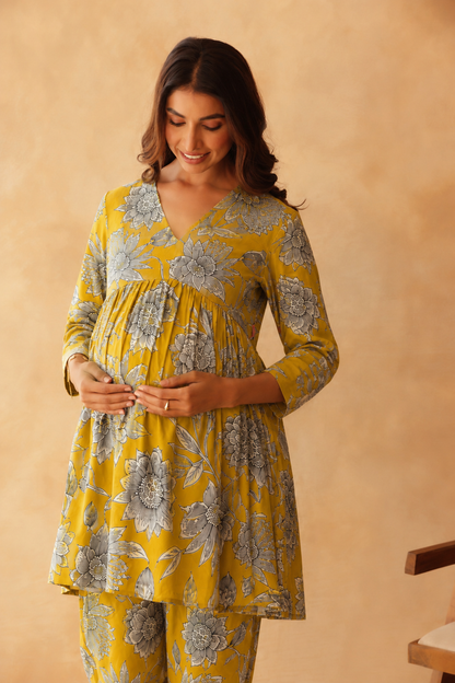 Sunspire Floral Maternity & Nursing Co-ord Set
