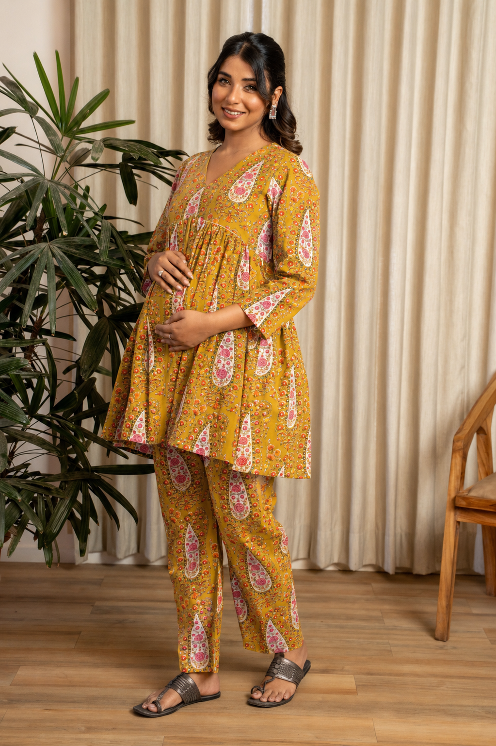 Amber Rosette Maternity & Nursing Co-ord Set