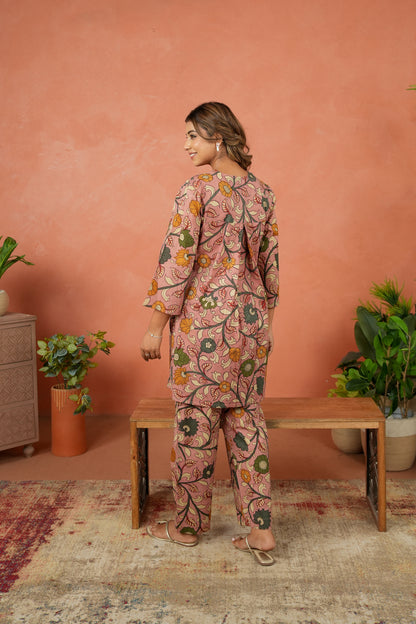 Gulmohar Bagh Maternity & Nursing Co-ord Set