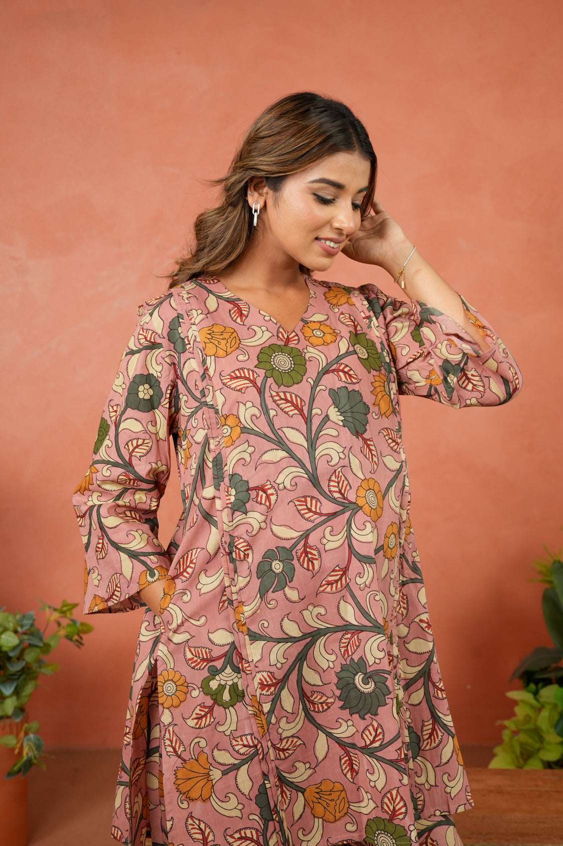 Gulmohar Bagh Maternity & Nursing Co-ord Set