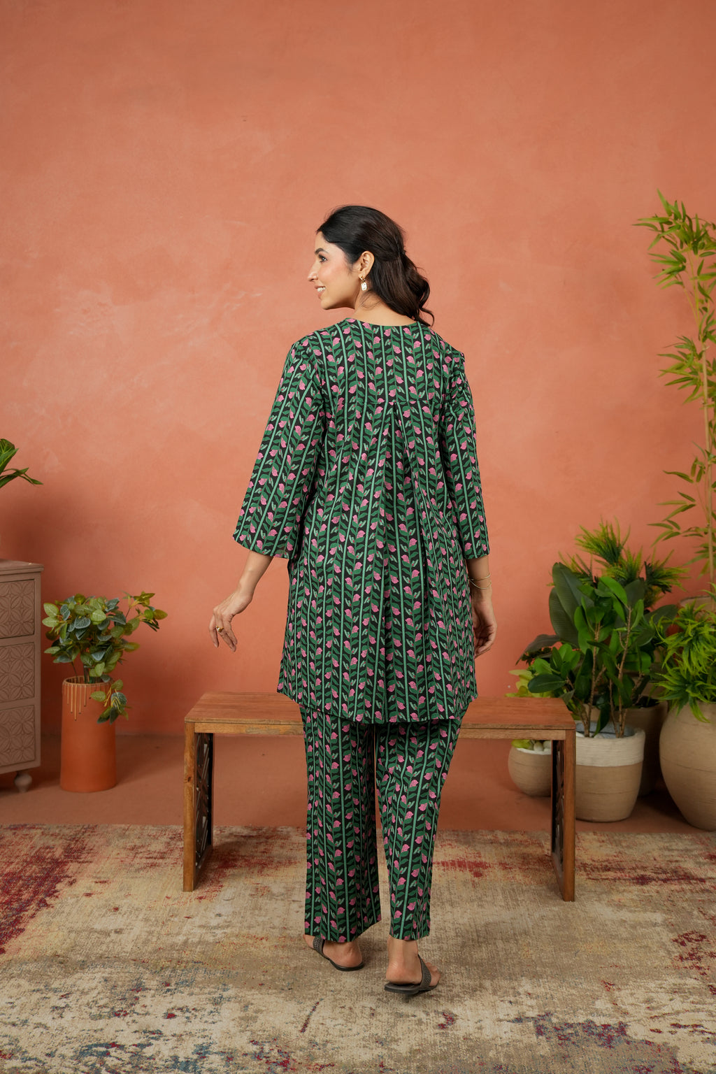 Rosy Vine Maternity & Nursing Co-ord Set