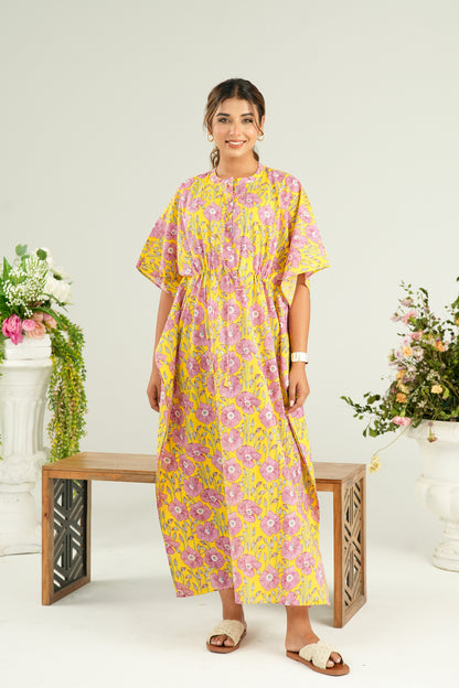 Poppy Parade Maternity & Nursing Kaftan