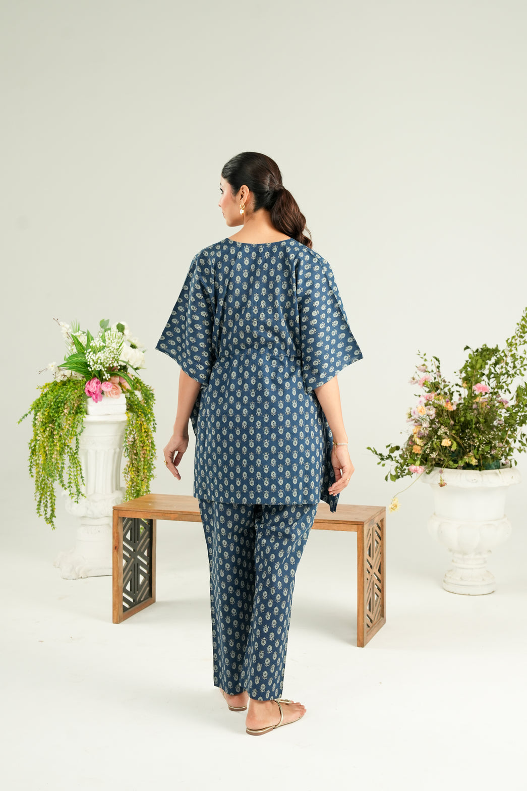 Indigo Bloomlet  Maternity & Nursing Co-ord