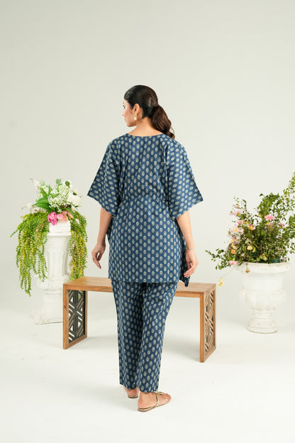 Indigo Bloomlet  Maternity & Nursing Co-ord