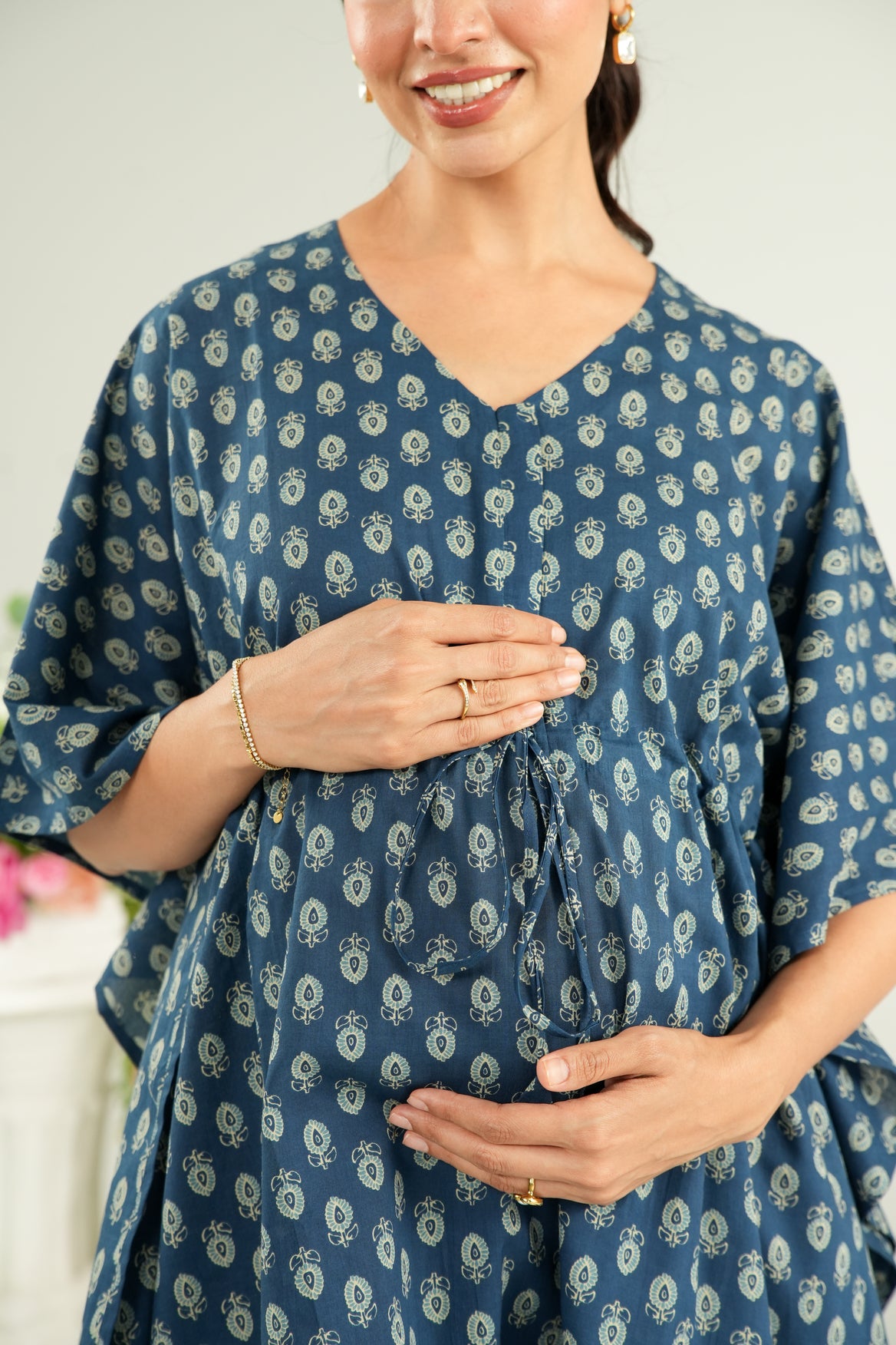 Indigo Bloomlet  Maternity & Nursing Co-ord