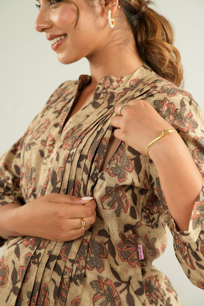 Earthy Petals Maternity & Nursing Top