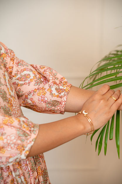 Blush Bloom Maternity & Nursing Kurta