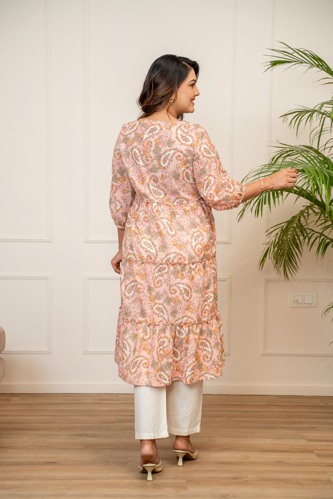Blush Bloom Maternity & Nursing Kurta