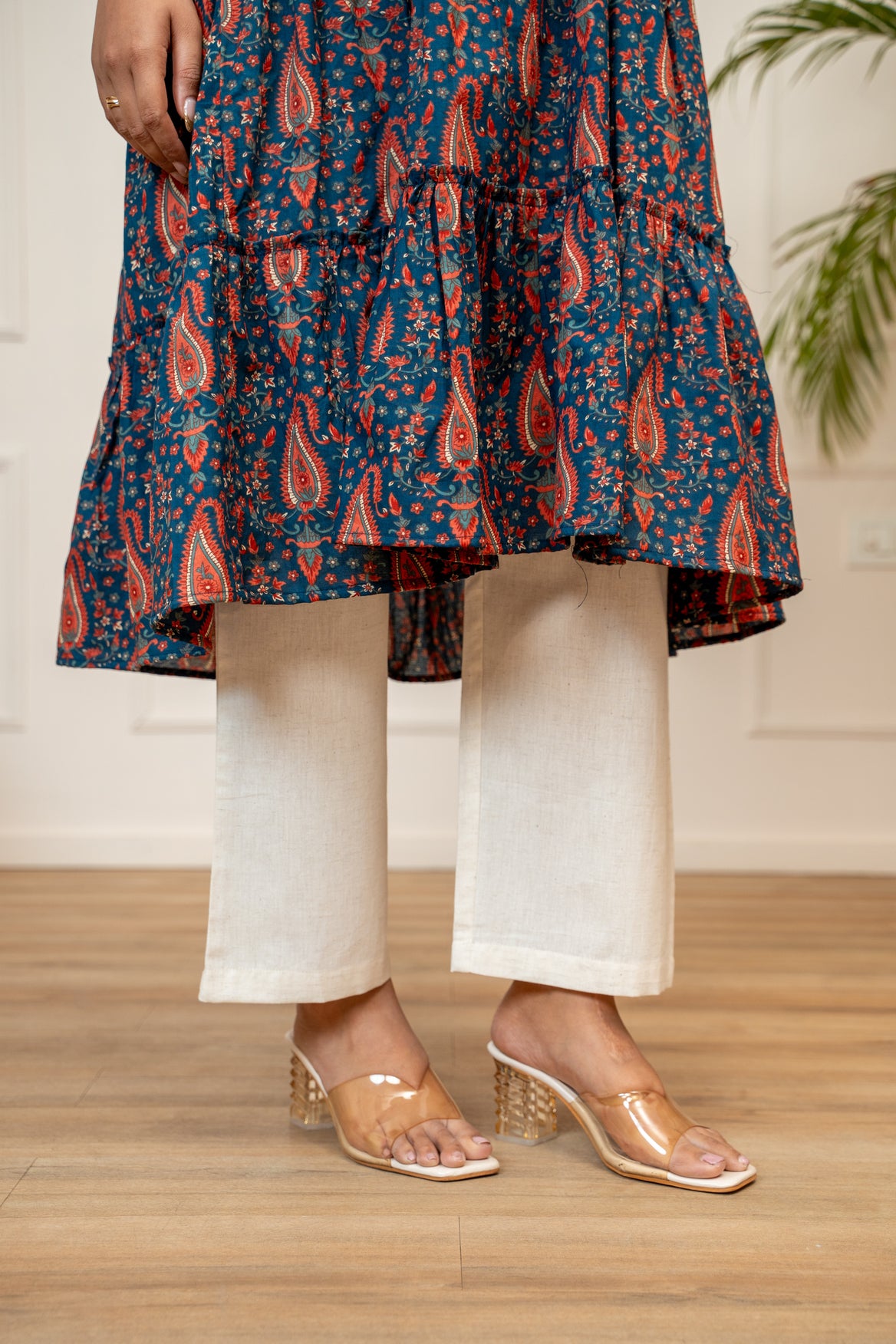 Vintage Ambi Garden Maternity & Nursing Kurta