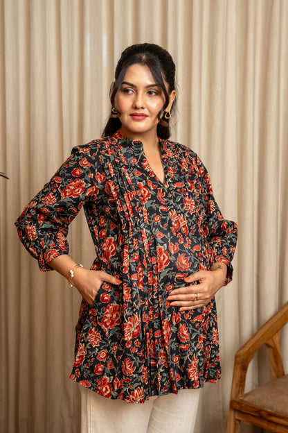 Noor Gulab Jal Maternity & Nursing Top