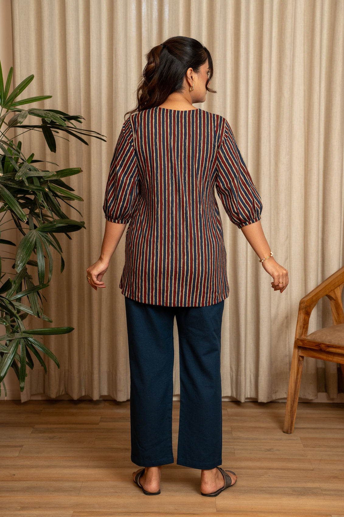 Sutrangi Leher Maternity & Nursing Top