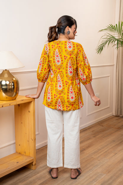Amber Rosette Maternity & Nursing Top