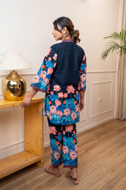Chandni Lotus Cotton Co-ord Set
