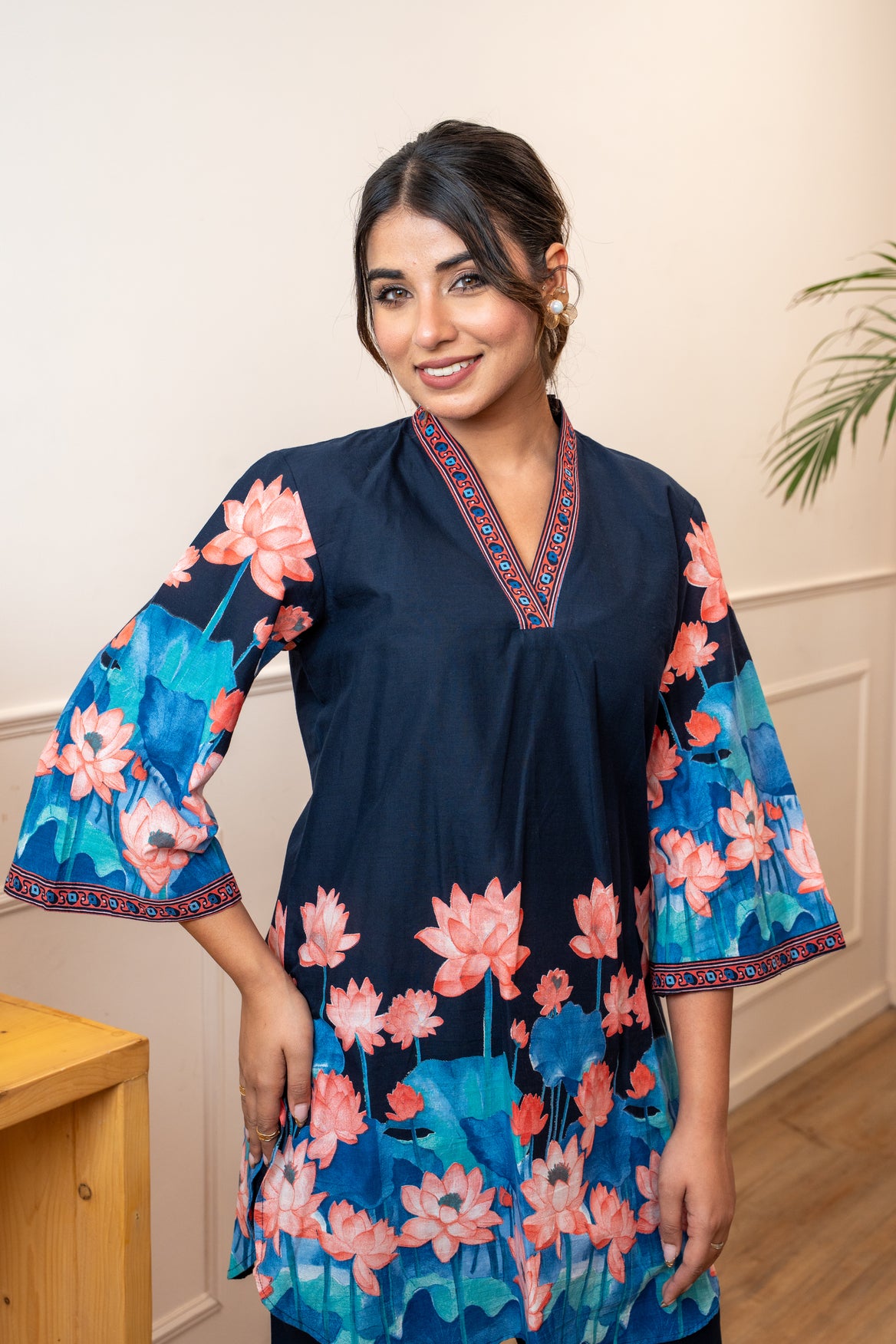 Chandni Lotus Cotton Co-ord Set