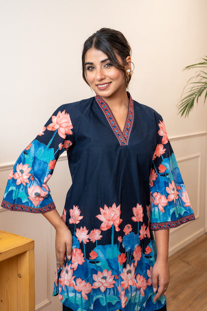 Chandni Lotus Cotton Co-ord Set