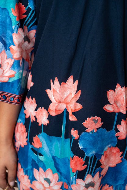 Chandni Lotus Cotton Co-ord Set