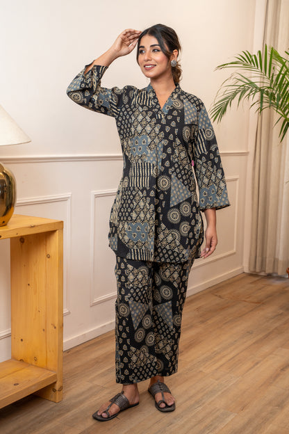 Zari Bagh Cotton Co-ord Set