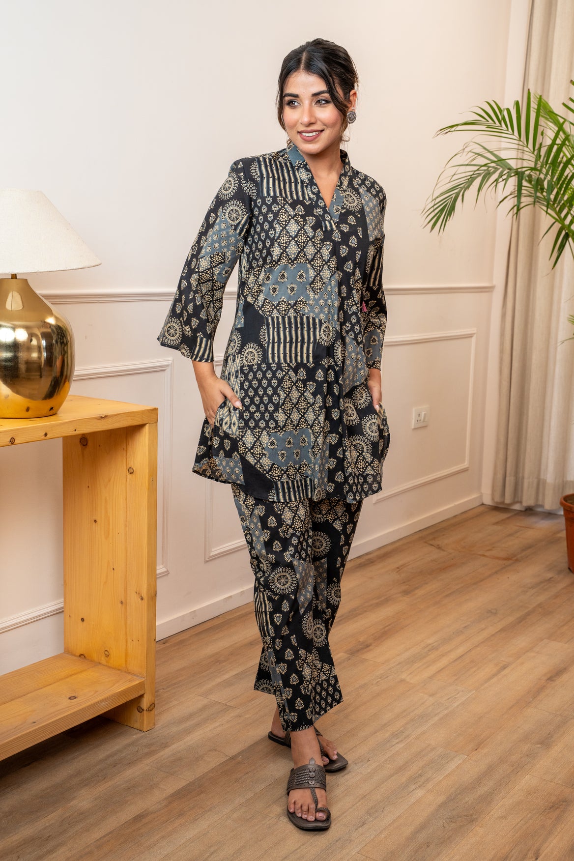 Zari Bagh Cotton Co-ord Set
