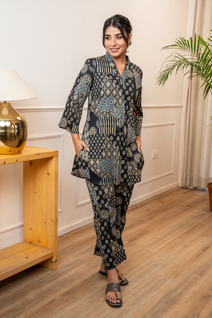 Zari Bagh Cotton Co-ord Set