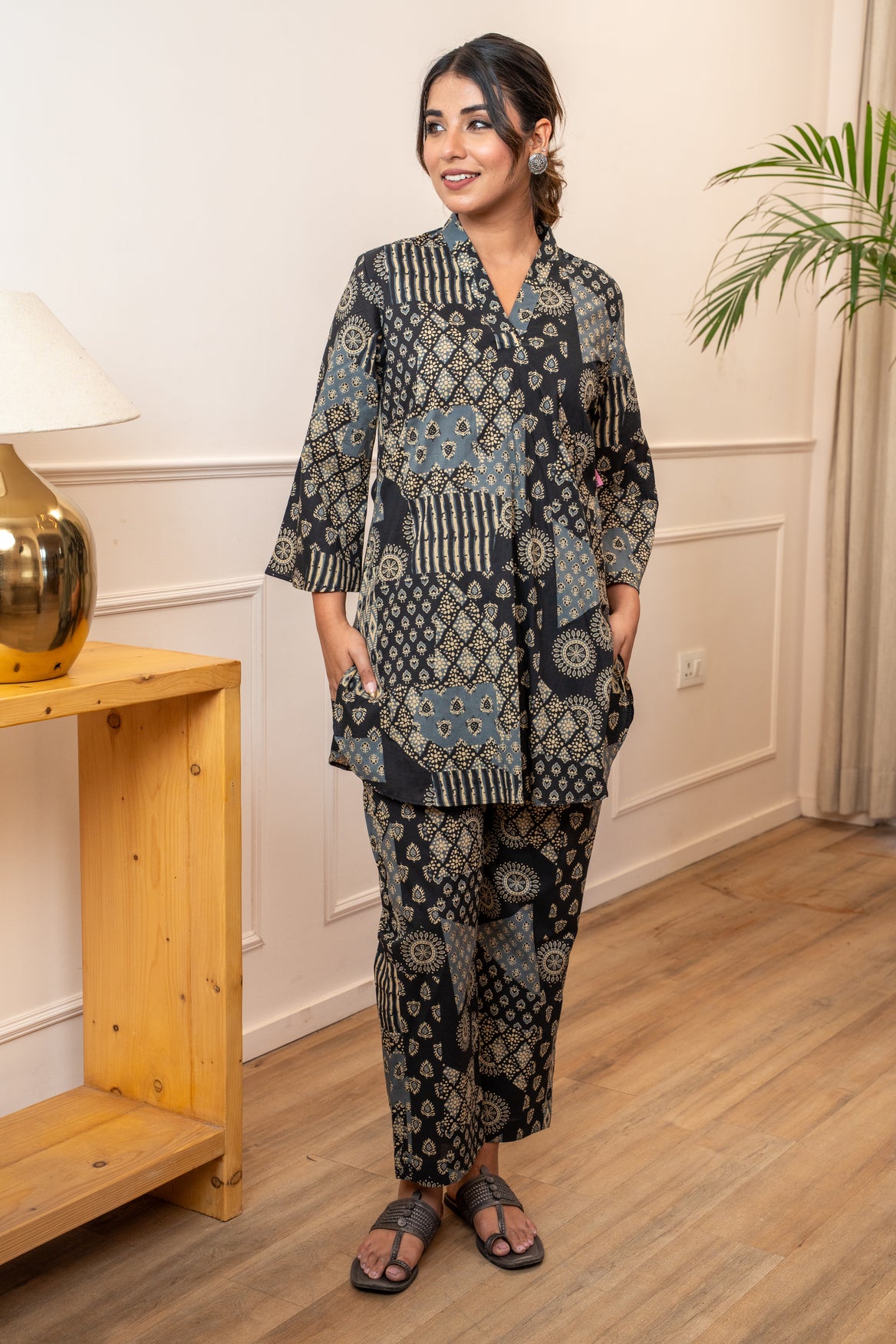 Zari Bagh Cotton Co-ord Set