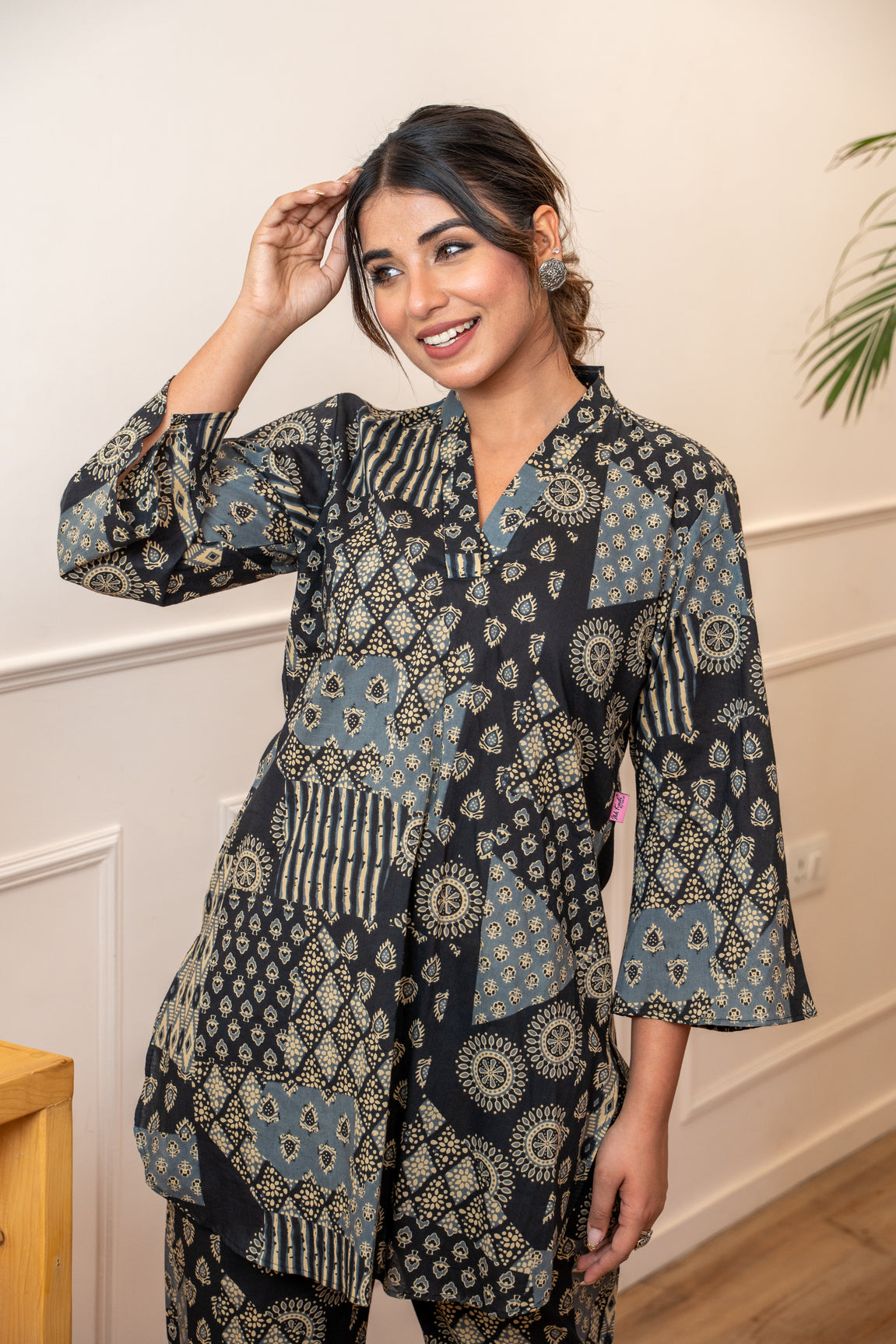 Zari Bagh Cotton Co-ord Set