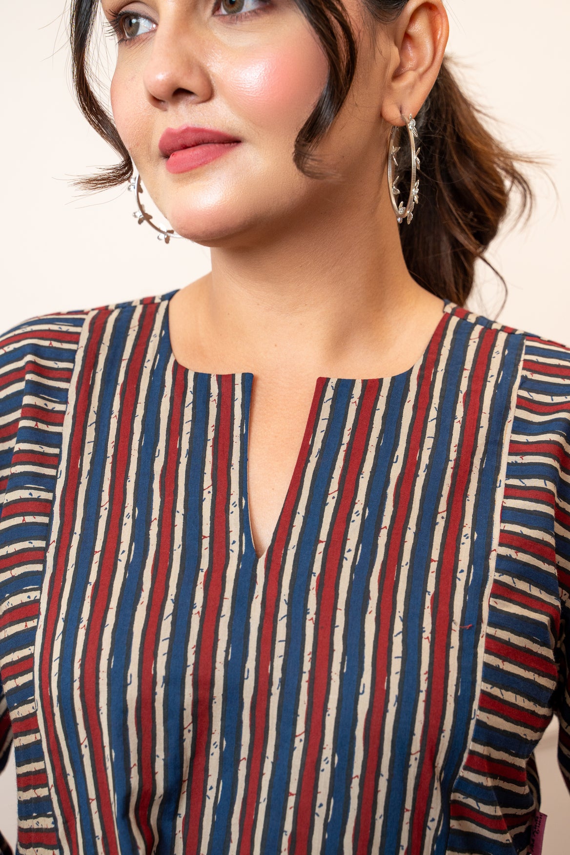 Sutrangi Leher Maternity & Nursing Top