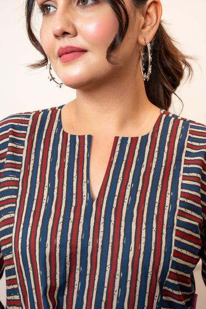 Sutrangi Leher Maternity & Nursing Top