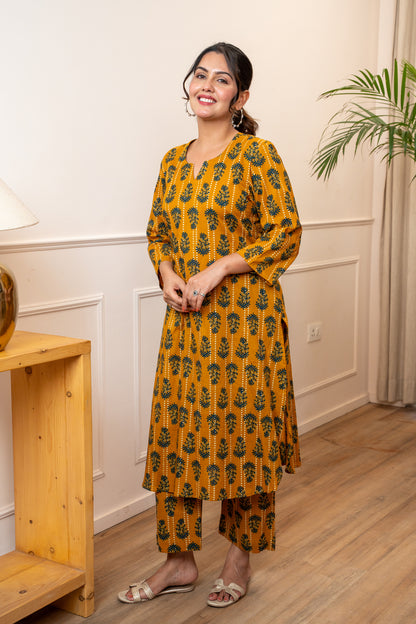 Ochre Fern Co-ord Set