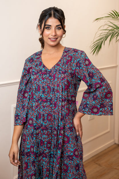 Raat Rani Bloom Pleated Co-ord Set
