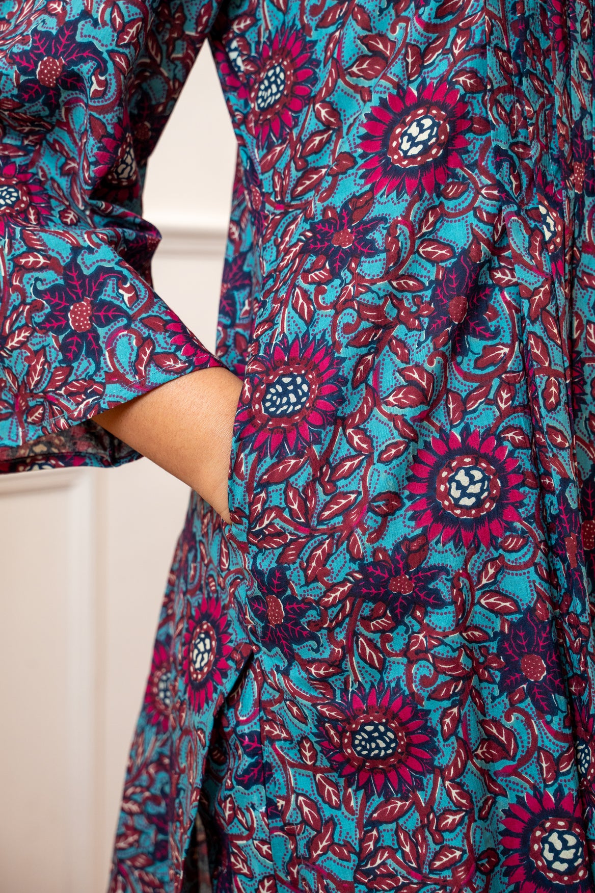 Raat Rani Bloom Pleated Co-ord Set