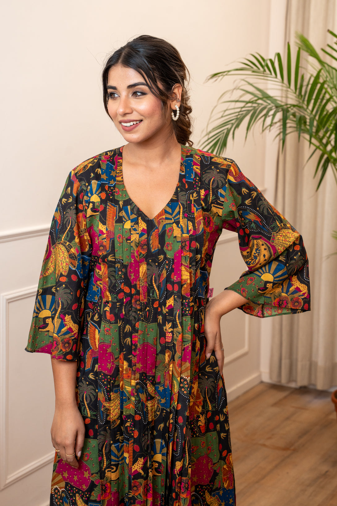 Rangrez Bazaar Pleated Co-ord Set