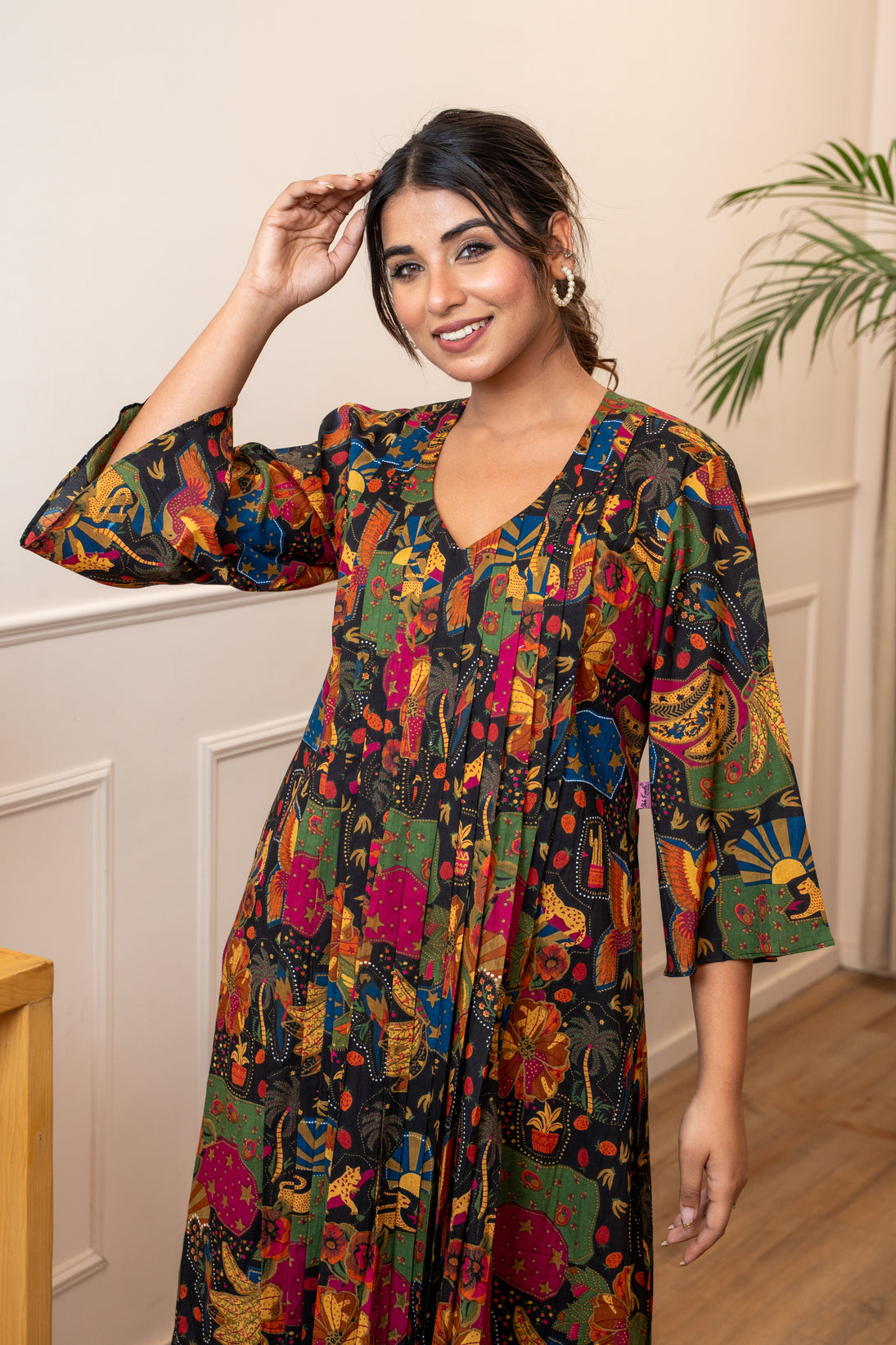 Rangrez Bazaar Pleated Co-ord Set