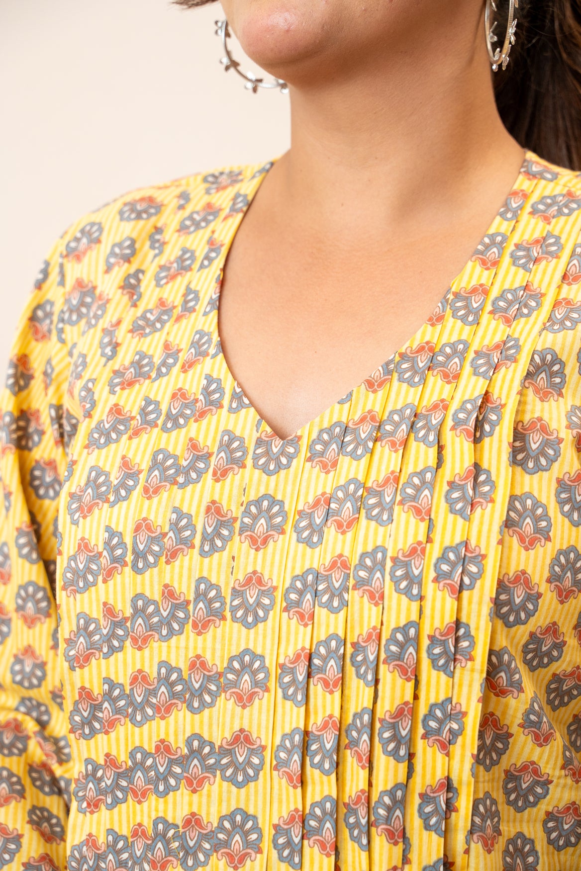 Sunehri Phool Pleated Co-ord Set