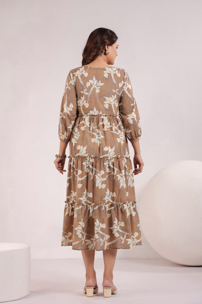 Bloomsbury Maternity & Nursing Tier Dress